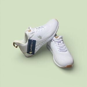 U.S. Polo Assn. White Athletic Shoes